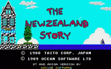 New Zealand Story, The screen shot title